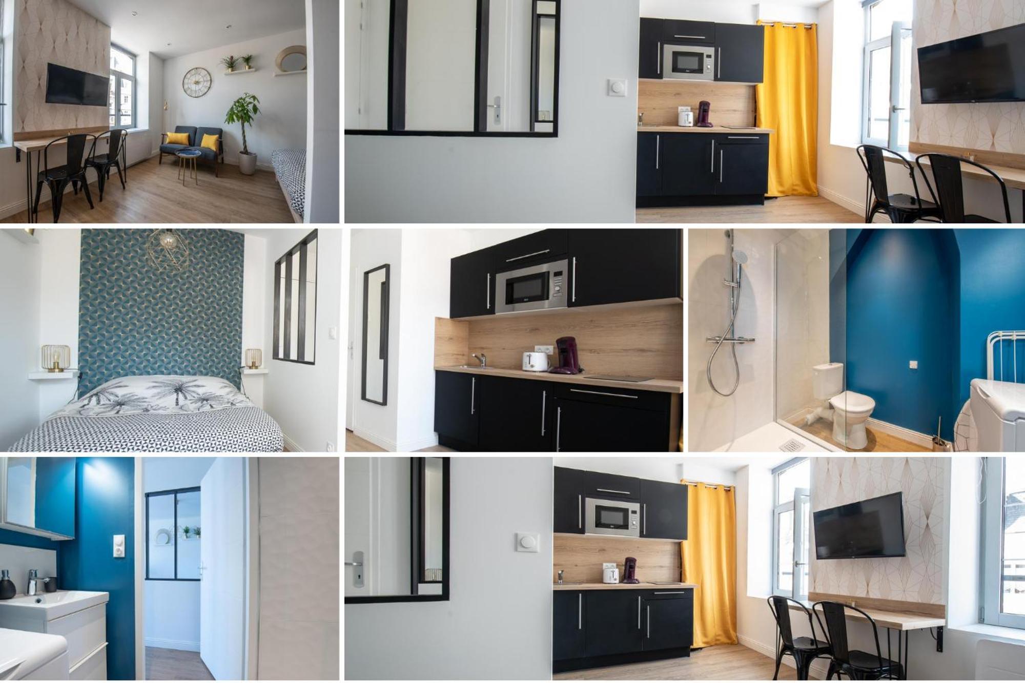 Au Nouveau Boulonnais - 4 Appartements Charmants Pour Couples, Familles Et Groupe D'Amis, Vieille Ville Et Centre Ville De Boulogne Sur Mer Exterior photo